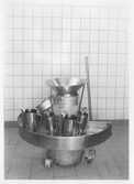 Köksredskap på Holmens skola, 1957-1958