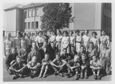 Klassfoto på Holmens skola, 1959-1960