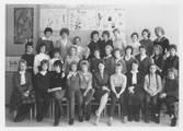 Klassfoto på Holmens skola, 1959-1960