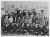 Klassfoto på Holmens skola, 1959-1960