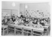 Klass 6a på Holmens skola, 1960-01-14