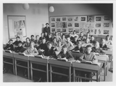 Klassfoto på Holmens skola, 1960-1961