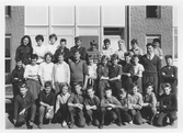 Klassfoto på Holmens skola, 1960-1961