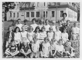 Klass 1h på Hjärsta skola, 1961-05-06