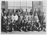Klassfoto på Holmens skola, 1960-1961