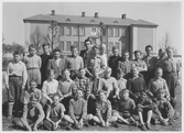 Klassfoto på Holmens skola, 1950-1960