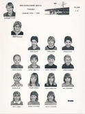 Klass 1 A Brickebackens skola, 1983-1984