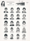 Klass 1 C Brickebackens skola, 1983-1984