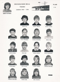 Klass 2a  Brickebackens skola, 1983-1984