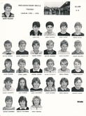 Klass 6D Brickebackens skola, 1983-1984