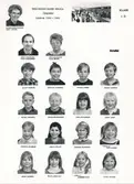 Klass 1D Brickebackens skola, 1984-1985