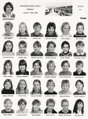 Klass 4A Brickebackens skola, 1985-1986