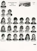 Klass 5D Brickebackens skola, 1985-1986