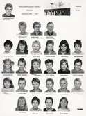 Klass 3C Brickebackens skola, 1986-1987