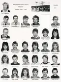 Klass 4B Brickebackens skola, 1986-1987