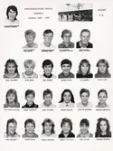 Klass 6D Brickebackens skola, 1986-1987