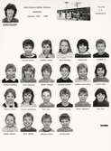 Klass 2C Maskros Brickebackens skola, 1987-1988