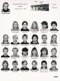 Klass 3C Björken Brickebackens skola, 1987-1988