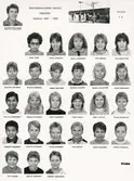 Klass 4B Brickebackens skola, 1987-1988