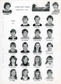 Klass 6D Almbro skola, 1981-1982