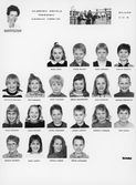 Klass 1-3E Almbro skola, 1990-1991