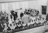 Invigning av högre allmänna läroverket för flickor, 1938