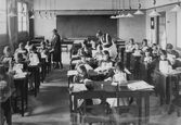 Syslöjd på Engelbrektsskolan, ca 1925