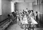 Tvättrum på Engelbrektsskolan, 1910-tal