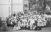 Skolklass på Risbergska skolan, 1890-tal
