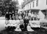 Skolklass på Ladugårdsskogens skola, 1910-1914