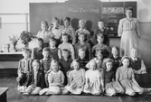 Klass 2A på Olaus Petriskolan, 1948