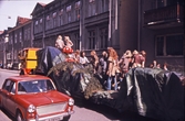 Maskeradparad på Skolgatan, 1970-tal