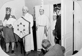 Staffanståg inomhus på J.U.F, 1953-12-31