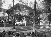 Teaterföreställning vid Gällersta forngård, 1950-tal