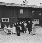 Skådespelare i en pjäs i Wadköping, 1960-tal