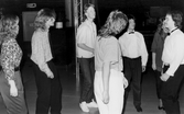 Dansande ungdomar på Café Oscar, 1987
