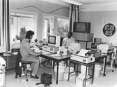 Kontorsrum på Ekonomiförvaltningen, 1987