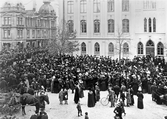 Kvinnors demonstration för spritförbud, 1914