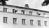 Sprickor i Nämndhusets fasad, 1987
