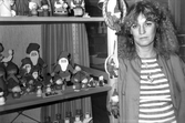 Kvinna i butiken Buticki, 1989