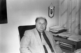 Porträtt av kommunens ekonomidirektör Lars Eriksson, 1989