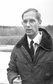 Platschef vid Kvarntorps halkbana, 1989
