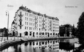 Hyreshus vid Norra Strandgatan, 1910-tal