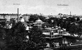 Vy över Kallbadhuset, efter 1907