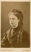 Porträtt av Sara Gustava Adelsköld (f. Brolin) (1844-1940).