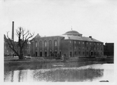 Markarbete vid Konserthuset, 1932