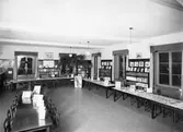 Barnavdelningen på Örebro Stadsbibliotek på Fabriksgatan. 1933