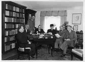 Författarföreningens årsmöte på Örebro Stadsbibliotek på Fabriksgatan, 1940-tal