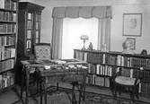Hjalmar Bergmanrummet på Örebro Stadsbibliotek på Fabriksgatan, 1950 ca