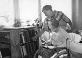 Utlåning på Sjukhusbiblioteket, 1960-tal